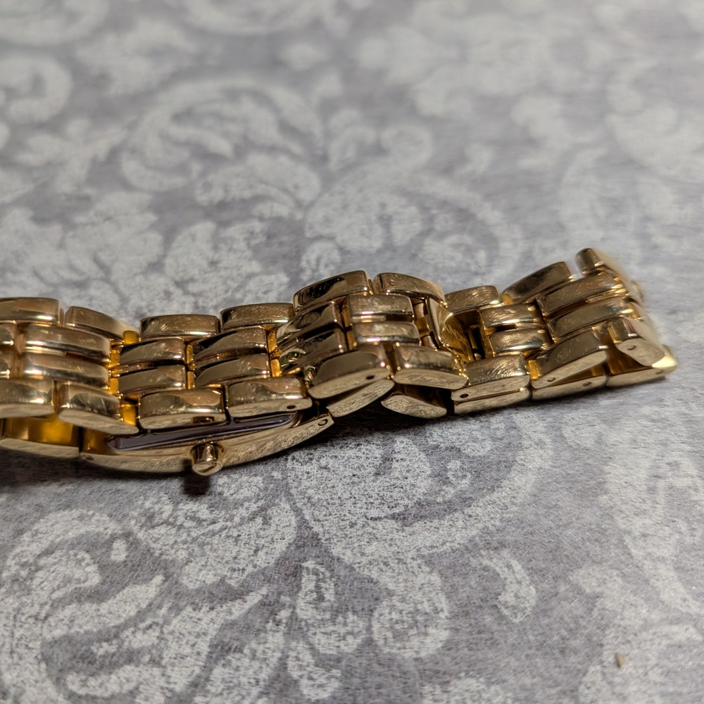 Gold Rectangular Watch - image 3